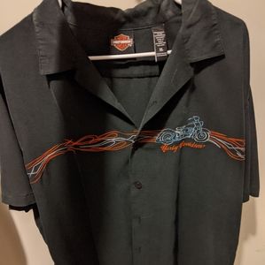 Harley Davidson Button Down Shirt